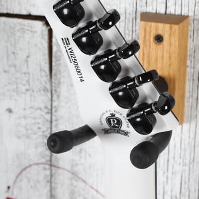 BC Rich Warlock Prophecy Electric Guitar with Quad Bridge Matte White Finish image 12