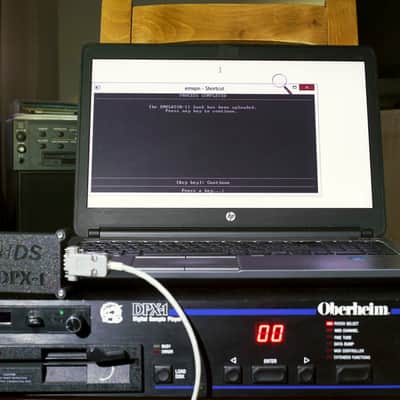 HDS Oberheim DPX-1 vintage sampler complete USB to PC Mac adapter like Emuser EMXP