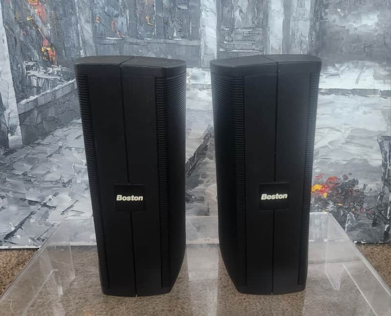 Boston Acoustics Boston Acoustics VRS Diffuse-Field Surround Speakers 90s  - Black image 1