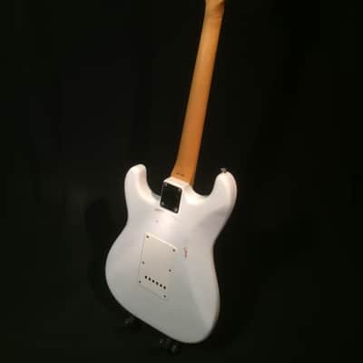 Fender 67 Reissue Stratocaster STB-67 1995 White - Rare model image 11