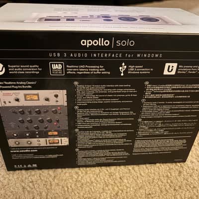 Universal Audio Apollo Solo USB 3.0 Audio Interface (LIKE NEW) image 8