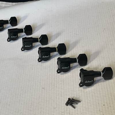 1980's Japan Charvel Jackson Deluxe Series R Logo Tuners Tuning Pegs 6 In Line image 3