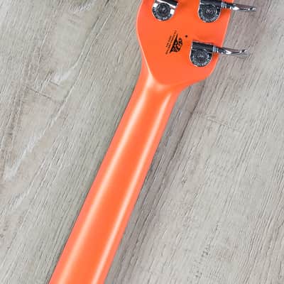 Ernie Ball Music Man Bongo 5 HS Bass Guitar - Tangerine Pearl