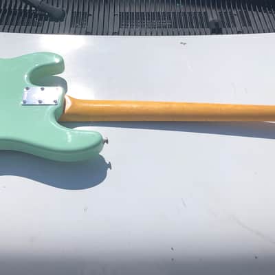 Sterling Ray 34 Electric Bass Guitar Music Man Stingray Mint Green NICE image 6
