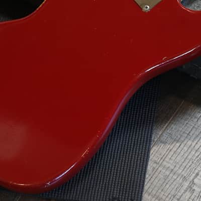 Vintage! 1966 Fender Mustang Electric Guitar Dakota Red + OHSC image 16