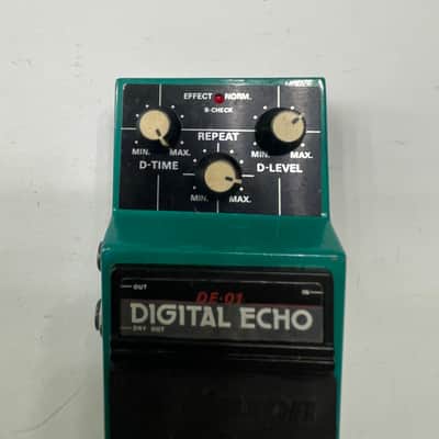 Maxon DE-01 Digital Echo Delay Rare Vintage Guitar Effect Pedal MIJ Japan image 2