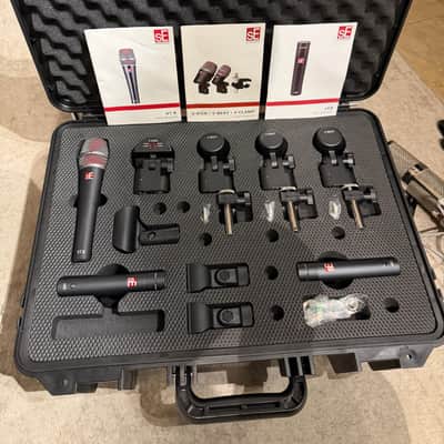 sE Electronics V PACK Arena Drum Microphone Kit 2019 - Present - Black image 1