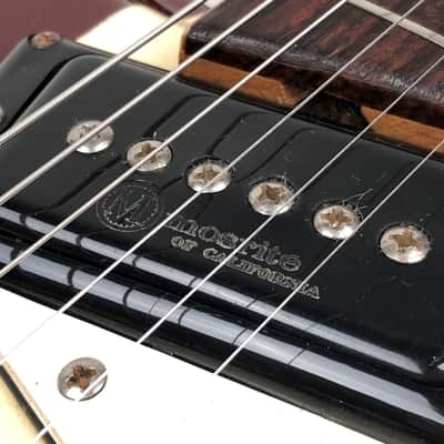 Rare 1965 Mosrite Ventures Vibramute Sales Model in 3 Custom Colors with Non-TM Pickups & OHSC image 3