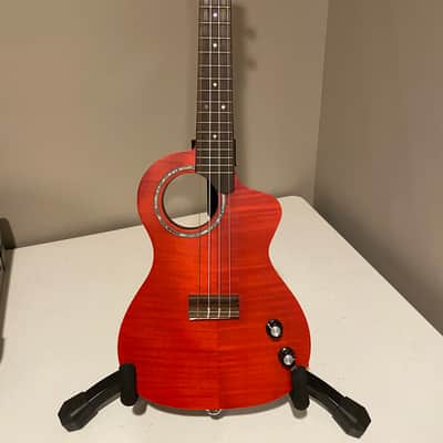 Eleuke MP3 Electric Ukulele Red Early 2000s image 2