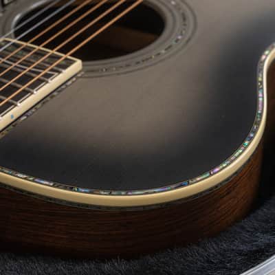 Martin OM-45 John Mayer Signature 20th Anniversary Grand Auditorium Acoustic Guitar, Solid Spruce Top, Platinum Gray Burst image 9