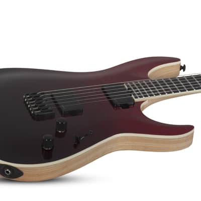 Schecter C-1 SLS Elite Electric Guitar. Blood Burst image 4