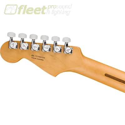 Fender American Ultra Stratocaster HSS with Maple Fretboard - Texas Tea image 4