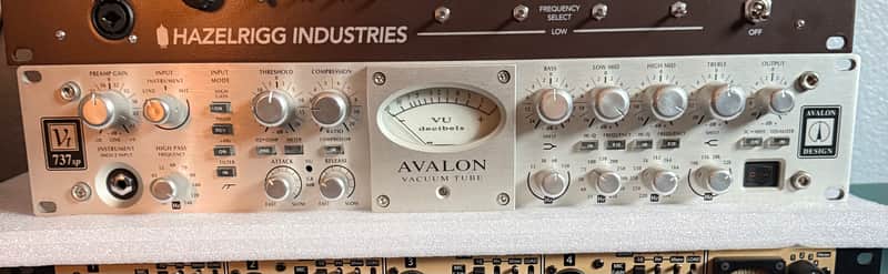 Avalon VT-737sp Tube Channel Strip - Silver image 1