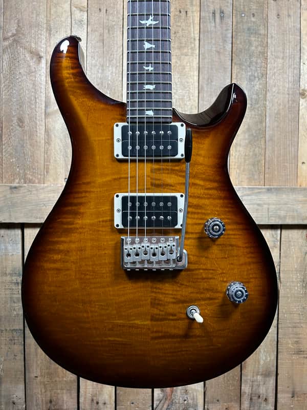 Paul Reed Smith PRS CE24 Black Amber Electric Guitar image 1