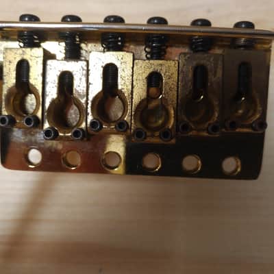 STC Strat Style Trem 1990s - Gold image 4