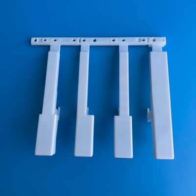 CASIO LK-100 LK-110 Lighting Keyboard Part: White Keys [D-F-A-C] High Octave Set image 1