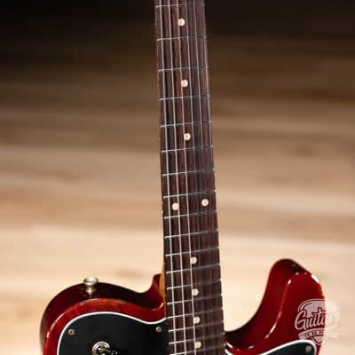 Friedman Vintage T Mahogany Humbucker Guitar w/ Rosewood – Cherry Red image 4
