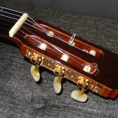 HAND MADE IN 1985 - TAKAMINE No8 - SWEET AND POWERFUL CLASSICAL CONCERT GUITAR image 11