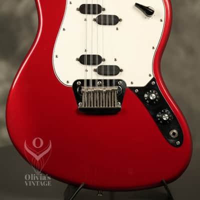 1966 Fender Electric XII 12-string Candy Apple Red w/matching number HANG TAG image 1