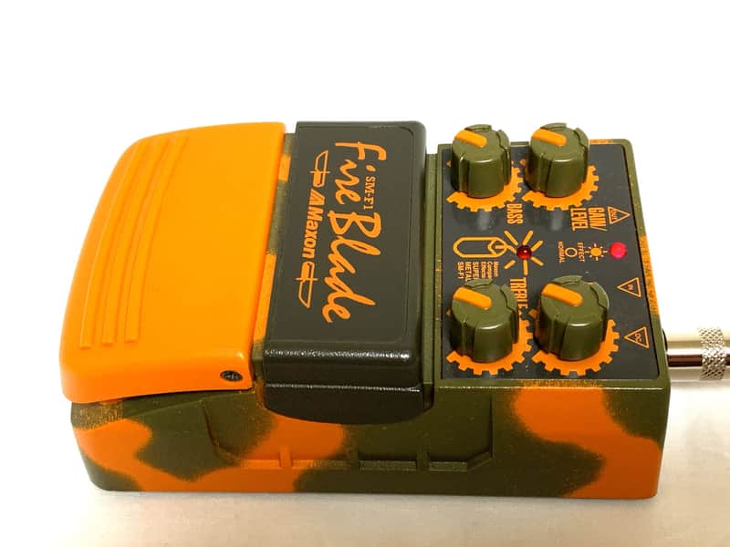 ■Maxon SM-F1 Fire Blade Super l マクソン Maxon SM-F1 Fire Blade Super Metal Distortion Guitar Effect Pedal