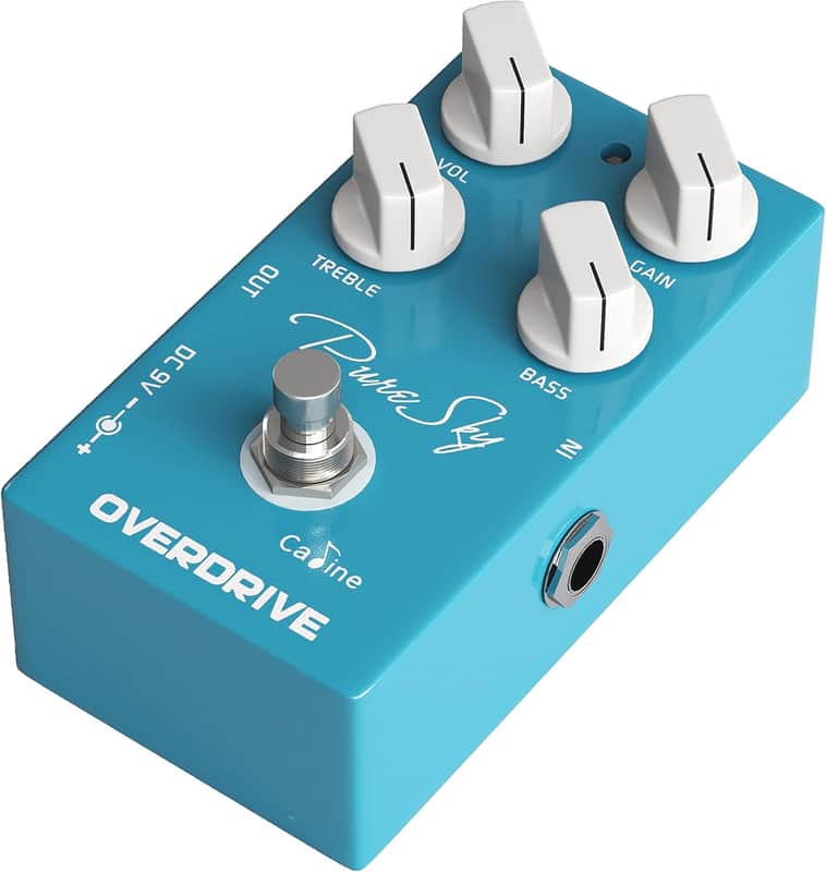 Caline CP-12 Pure Sky OD Overdrive Guitar Pedal, Highly Pure & Clean Tone, True Bypass (Price includes the import duty for US buyer) image 1