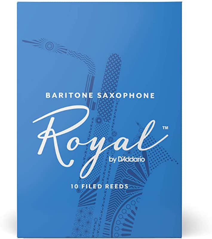 Royal - Saxophone Reeds - Baritone - (4.0) Box of 10 image 1