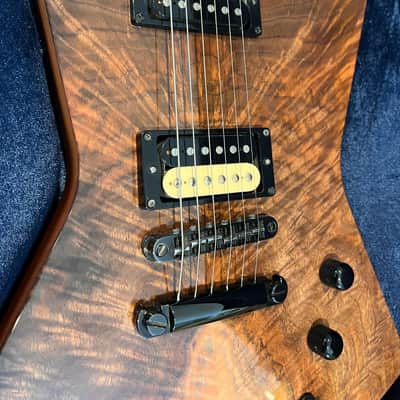 Schecter USA Custom Shop E-1 2020 - Gloss Natural Top / Satin Natural Back image 4