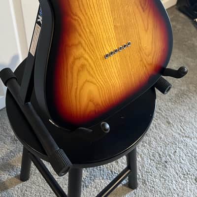 Warmoth Fender Telecaster Thinline Deluxe CuNiFe HH 2022 - Satin 3 Tone Sunburst image 10