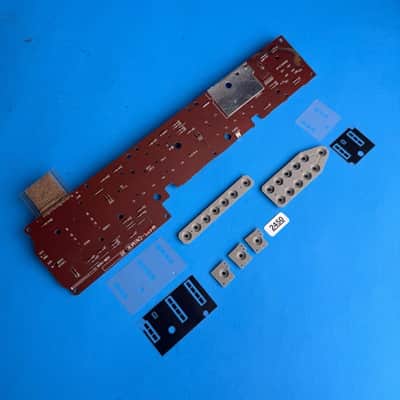 CASIO MT-100 Keyboard Part: Control Panel Contact Board w/Pads [M486-CNIM] image 2