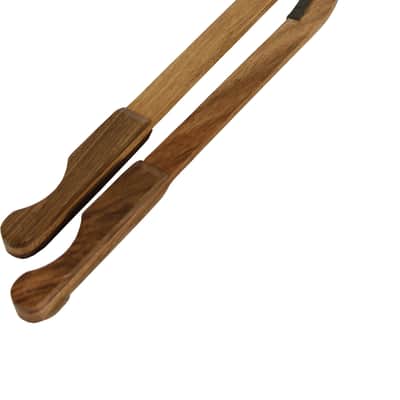 Roosebeck Dulcimer Hammers Solid Walnut Leather Padded Design Set of 2 image 1