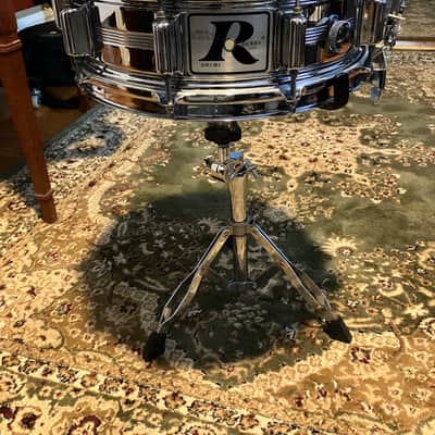 Rogers "Big R" Dyna-Sonic 5x14" Brass Snare Drum 1975 - 1984 - Chrome image 1