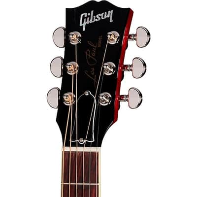 Gibson Les Paul Parlor Acoustic-Electric Guitar 2025 - Vintage Cherry Sunburst image 5