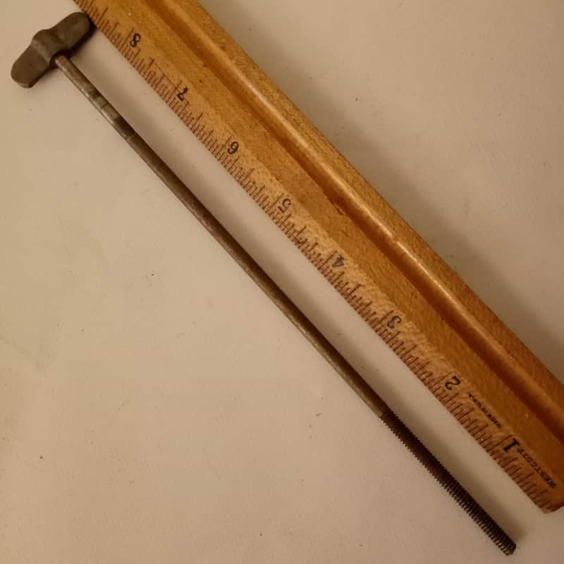 Leedy 8 3/8"Single-Tension Md-Thumb Rod+Collar 10-24 Walberg&Auge Snare/Tom Drum image 1