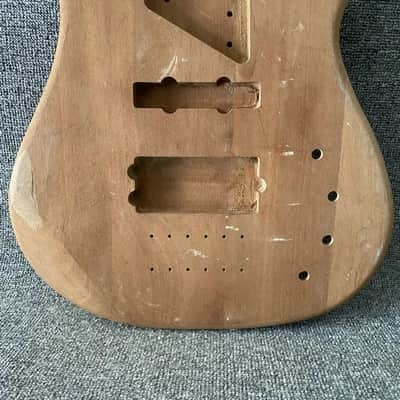 Mahogany Wood 5/6 String Bass Body DIY Project image 8