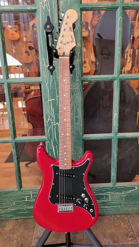 Fender Player Lead II Electric Guitar in Crimson Red Transparent image 1