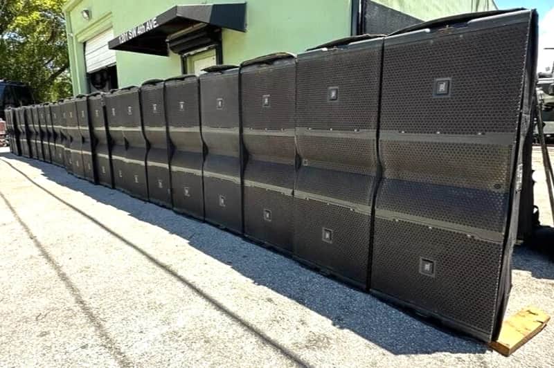 JBL VTX S28 Dual 18" 8000W Subwoofer (LOT OF 4) TRUEHEARTSOUND image 1