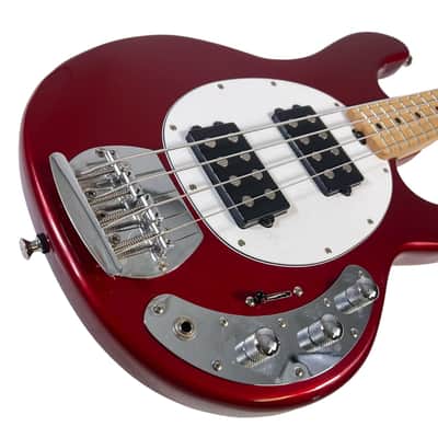 Sterling by Music Man StingRay SUB Series - Candy Apple Red image 7