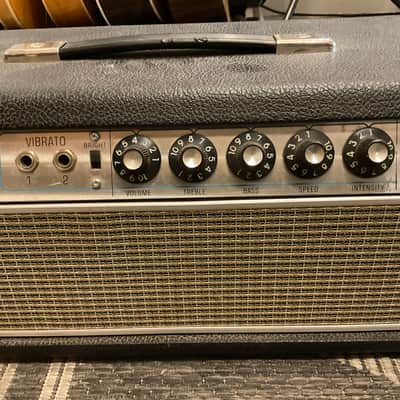 Fender Bandmaster 50-Watt 2-Channel Guitar Amp Head - Silverface image 7