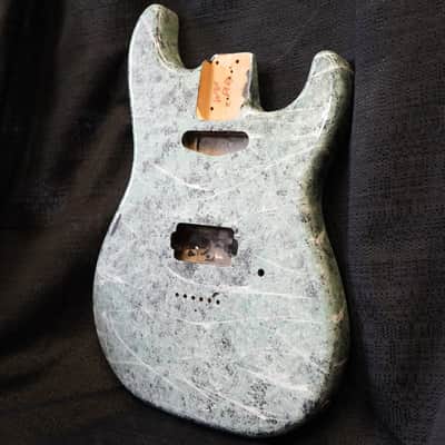 1993 ESP Japan Custom Shop Strat Alder Body - Marble Paint image 5