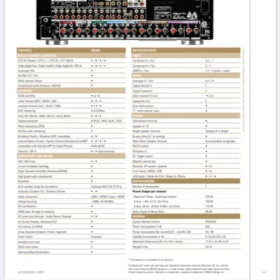 Marantz SR6009 7.2-Channel 4K UHD Network Receiver with Wi-Fi, Bluetooth, AirPlay, Phono +Remote, Calibration Mic & Power Cord *WORKS GREAT!* image 5