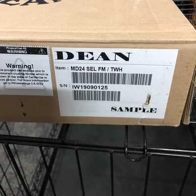 Dean MD24 Select Trans White Prototype image 10
