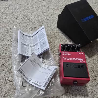 Boss VO-1 Vocoder 2016 - Present - Red image 6