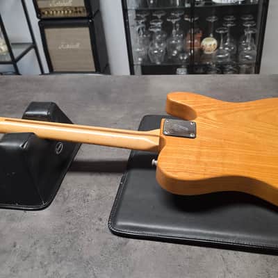 Fender Telecaster 1977 LH Left Hand Natural Ash Custom Gibson PAF Humbucker Vintage 70s American Tele USA 1970's Lefty Guitar image 3