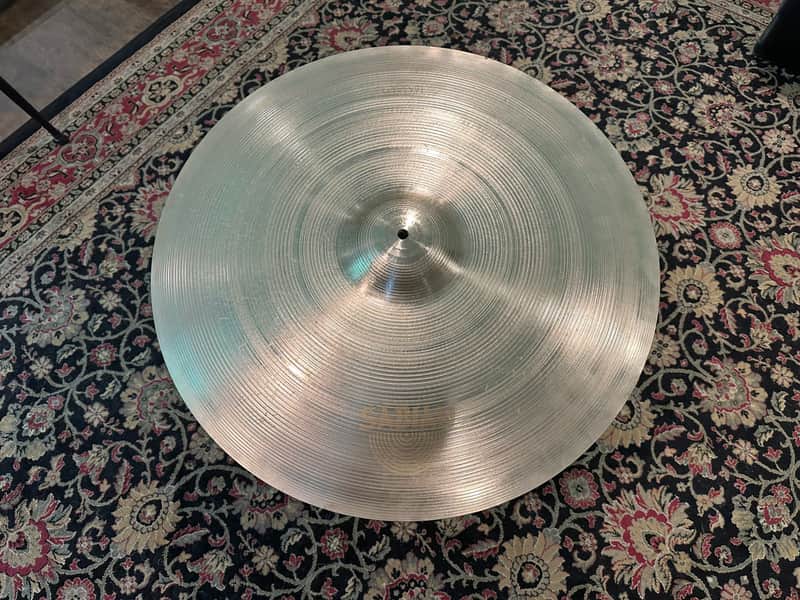 Rare Neil Peart Sabian Cymbal - Factory Prototype Heavy Ride