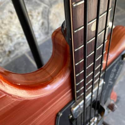 Rare Vintage 1964-65 Wandre Davoli Tigre 2 Bass – All-Original with Case image 10