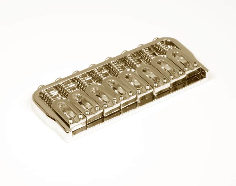 Hipshot Fixed Bridge 8 String 0.175 Floor Nickel 41085N image 1