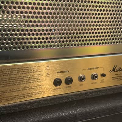 Marshall JCM 2000 DSL 100 TIME CAPSULE Dual Super Lead 2-Channel 100-Watt Guitar Amp Head 2000s - Black image 10