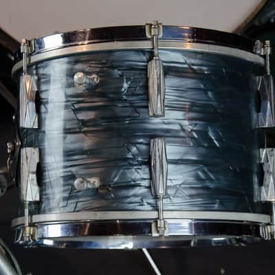 Vintage 1949 Gretsch Round Badge Broadkaster 3 Piece Drum Kit image 3