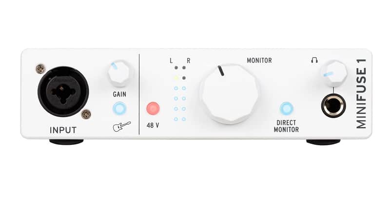 Arturia MiniFuse 1 USB-C Audio Interface, White image 1