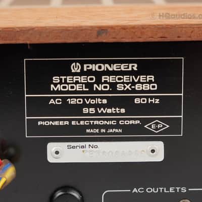 Pioneer SX-680 Stereo Receiver – Fully Serviced & Fully Restored – 1-Year Warranty image 10